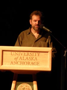 Thomas Elpel speaking at Bioneers Conference.